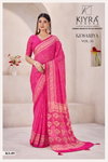 Kesariya Vol 35 By Kiyra Moss Silk With Zari Bandhej Saree Online Wholesale